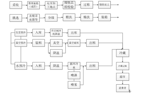 農產品冷鏈物流預冷流程
